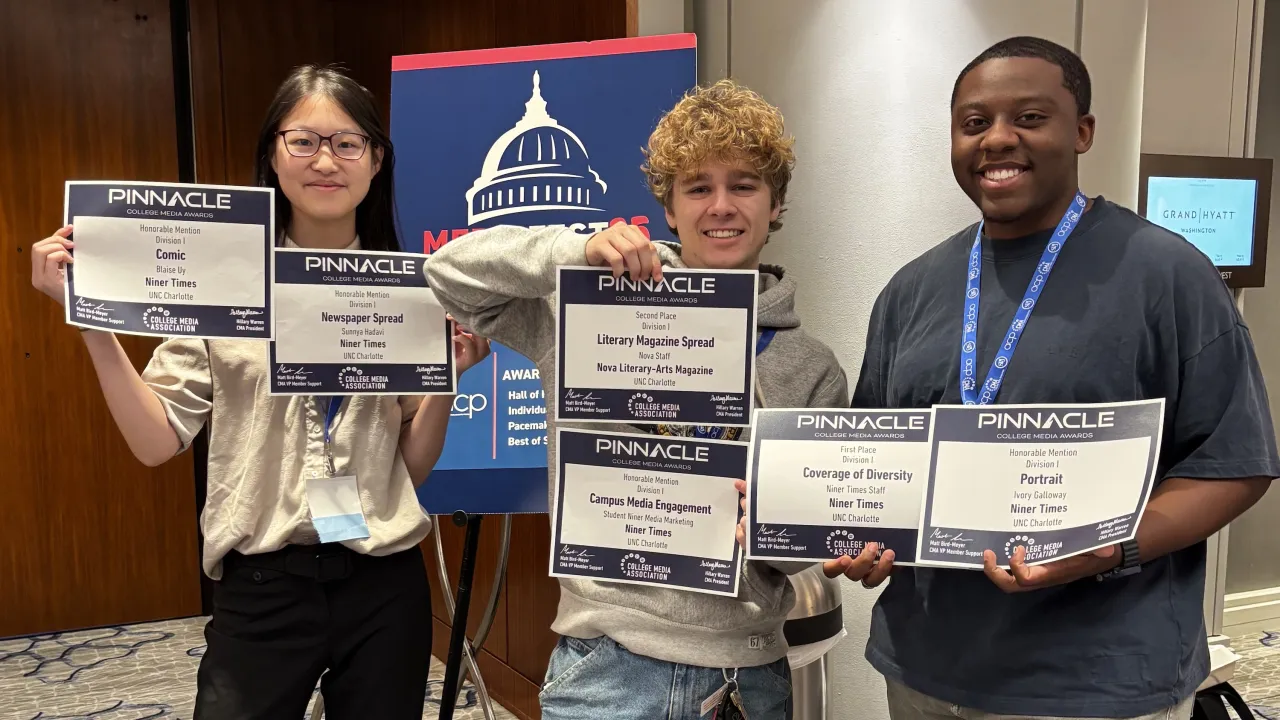 Students at convention