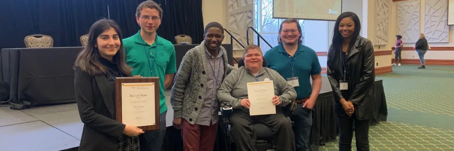 Niner Times staff won Best of Show for online news coverage.