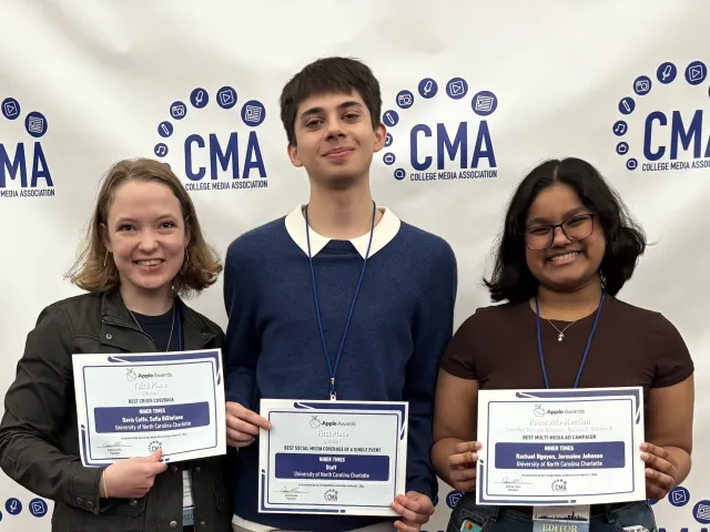 Students with awards at CMA